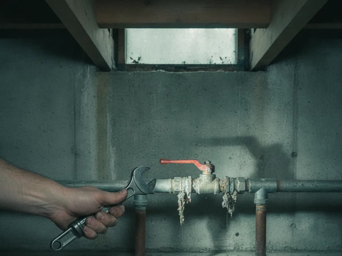 Soforteinsatz bei einem Wasserschaden im Keller